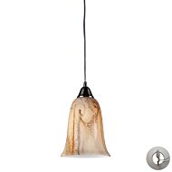 Granite 1-Light Mini Pendant in Satin Nickel