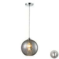 Watersphere 1-Light Mini Pendant in Polished Chrome