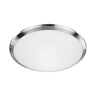 Kuzco Malta 2 Light Ceiling Light in Nickel