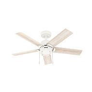 Erling 1-Light 44" Ceiling Fan in Matte White