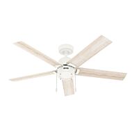 Erling 1-Light 52" Ceiling Fan in Matte White