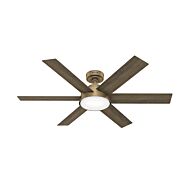 Donatella 1-Light 52" Ceiling Fan in Luxe Gold