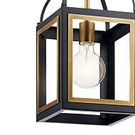 Kichler Vath 8 Inch Pendant Light in Black