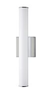 Rail 1-Light LED Bathroom Vanity Light in Polished Chrome