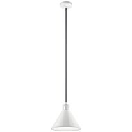 Zailey One Light Pendant in White by Kichler