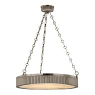 Hudson Valley Lynden 5 Light 8 Inch Pendant Light in Antique Nickel