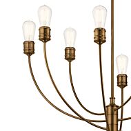 Kichler Hatton 8 Light Transitional Chandelier in Satin Bronze