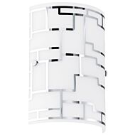 Bayman 1-Light Wall Sconce in Chrome