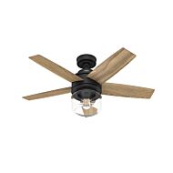 Margo 1-Light 44" Ceiling Fan in Matte Black