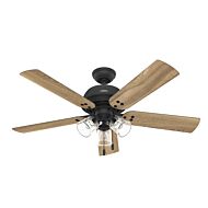 Shady Grove 3-Light 52" Ceiling Fan in Matte Black