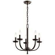 Kennewick Five Light Chandelier in Olde Bronze by Kichler