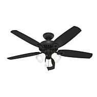 Builder 3-Light 52" Ceiling Fan in Matte Black