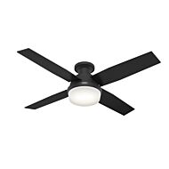 Dempsey 2-Light 52" Ceiling Fan in Matte Black