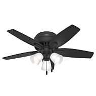 Newsome 3-Light 42" Ceiling Fan in Matte Black