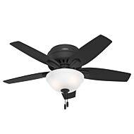 Newsome 2-Light 42" Ceiling Fan in Matte Black