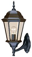 Richmond 1-Light Wall Sconce in Matte Black