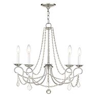 Pennington 5-Light Chandelier in Brushed Nickel