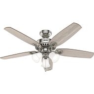 Builder 3-Light 52" Ceiling Fan in Brushed Nickel