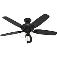 Builder 3-Light 52" Ceiling Fan in Matte Black