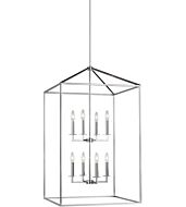 Sea Gull Perryton 8 Light Foyer Light in Chrome