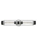 Hinkley Masthead 2-Light Bathroom Vanity Light In Chrome