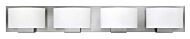 Hinkley Mila 4-Light Bathroom Vanity Light In Brushed Nickel