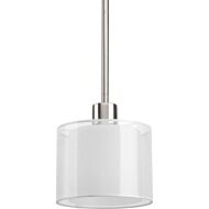 Invite 1-Light Mini Pendant in Brushed Nickel