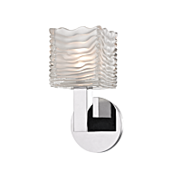 Hudson Valley Sagamore 5 Inch Bathroom Vanity Light in Polished Chrome