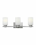 Hinkley Karlie 3-Light Bathroom Vanity Light In Brushed Nickel