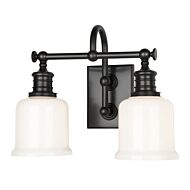 Two Light Bath Bracket by Hudson Valley