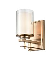 Millennium Wall Sconce in Modern Gold