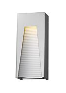 Z-Lite Millenial 1-Light Outdoor Wall Sconce In Silver