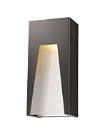 Z-Lite Millenial 1-Light Outdoor Wall Sconce In Bronze Silver