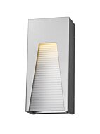 Z-Lite Millenial 1-Light Outdoor Wall Sconce In Silver