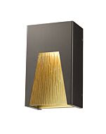 Z-Lite Millenial 1-Light Outdoor Wall Sconce In Bronze Gold