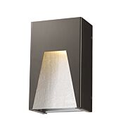 Z-Lite Millenial 1-Light Outdoor Wall Sconce In Bronze Silver