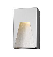 Z-Lite Millenial 1-Light Outdoor Wall Sconce In Silver