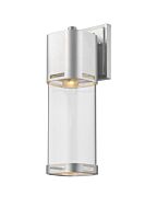 Z-Lite Lestat 1-Light Outdoor Wall Sconce In Brushed Aluminum