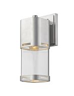 Z-Lite Lestat 1-Light Outdoor Wall Sconce In Brushed Aluminum