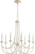 Eight Light Chandelier by Quorum