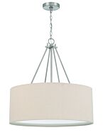 Duke Three Light Pendant in Brushed Polished Nickel by Craftmade