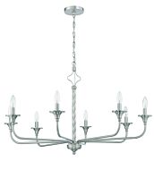 Craftmade Jolenne 8-Light Chandelier in Brushed Polished Nickel