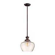 Millennium Lighting 5000 Series 1 Light Mini Pendant in Rubbed Bronze