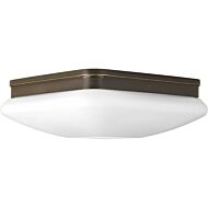 Appeal - Opal 2-Light Flush Mount in Antique Bronze