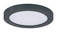 Chip 1-Light LED Flush Mount in Black