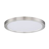 Chip 1-Light LED Flush Mount in Satin Nickel