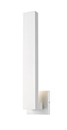 Z-Lite Edge 2-Light Outdoor Wall Sconce In White