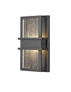 Z-Lite Eclipse 2-Light Outdoor Wall Sconce In Black