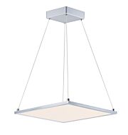 Maxim Wafer Led Pendant Light in Satin Nickel