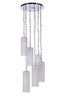 Myos Six Light Pendant in Chrome by Craftmade